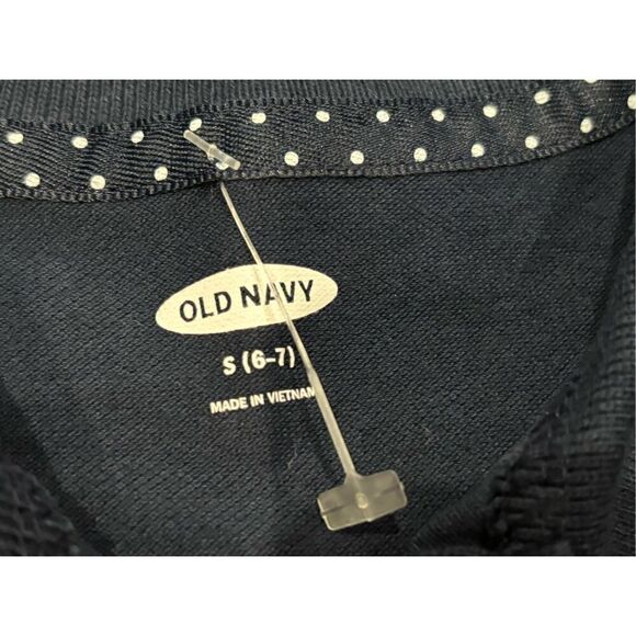 Old Navy school uniform tan and navy top and skirt, girls size S 6-7 - Picture 10 of 10